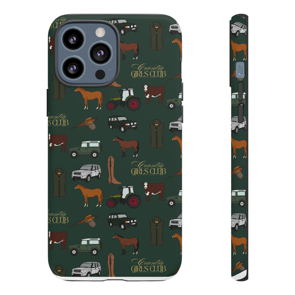 Green Country Girls Club x Country Cases iPhone Case