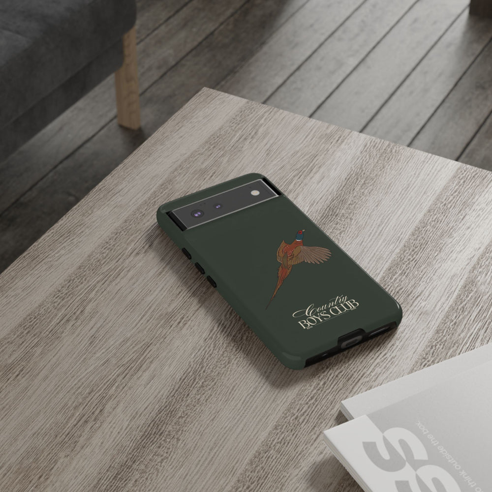 Field Green' Country Boys Club Pheasant' Case  | CGC x Country Cases