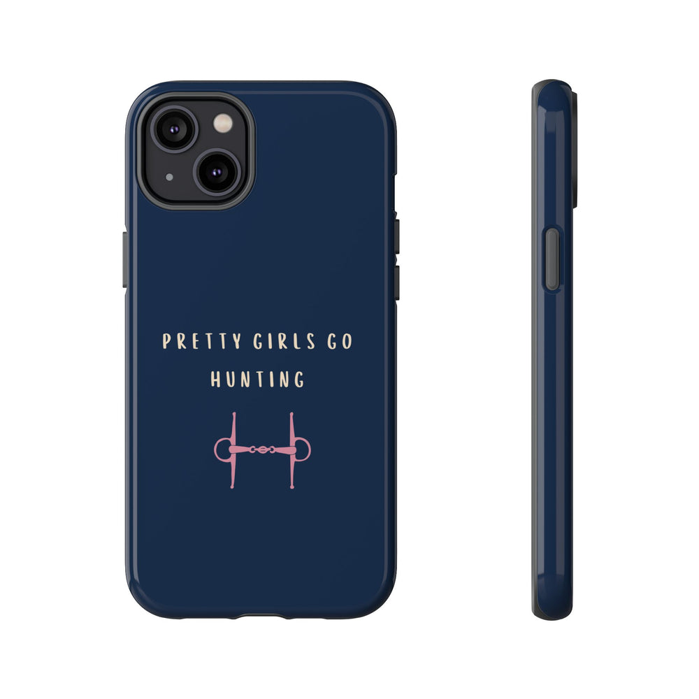 Navy & Pink 'Pretty Girls Go Hunting' (Snaffle)