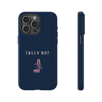 Navy & Pink 'Tally Ho!' (Bridle)