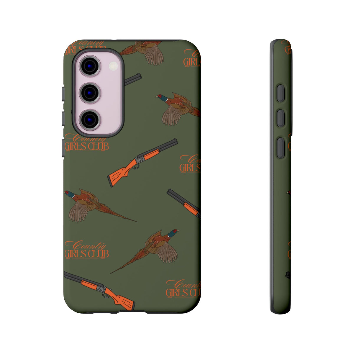Green & Orange Beaters Case (Girls)  | CGC x Country Cases