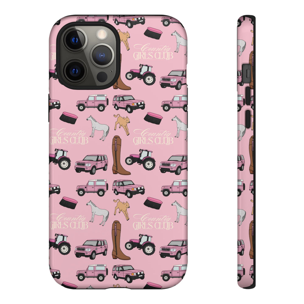Pink Country Girls Club x Country Cases iPhone Case