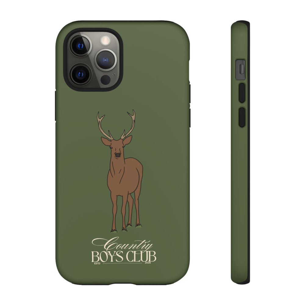 Green Country Boys Club Deer Stalking Case  | CGC x Country Cases