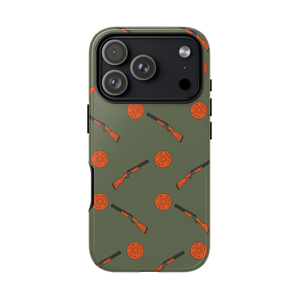 Green 'Shooting Season' iPhone Case  | CGC x Country Cases