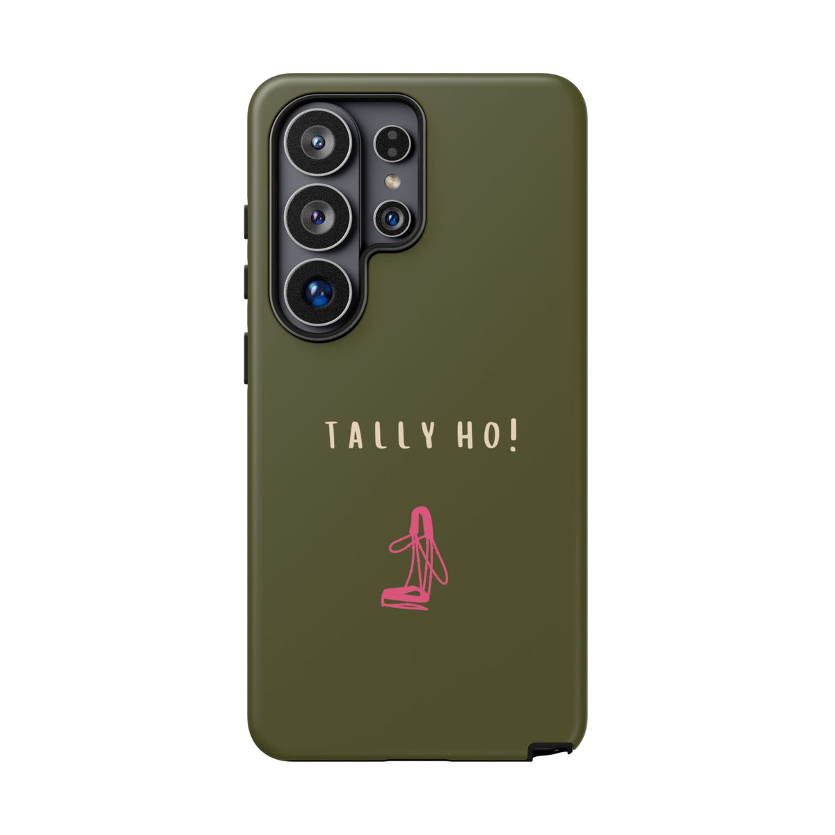 Green & Pink 'Tally Ho!' (Bridle)