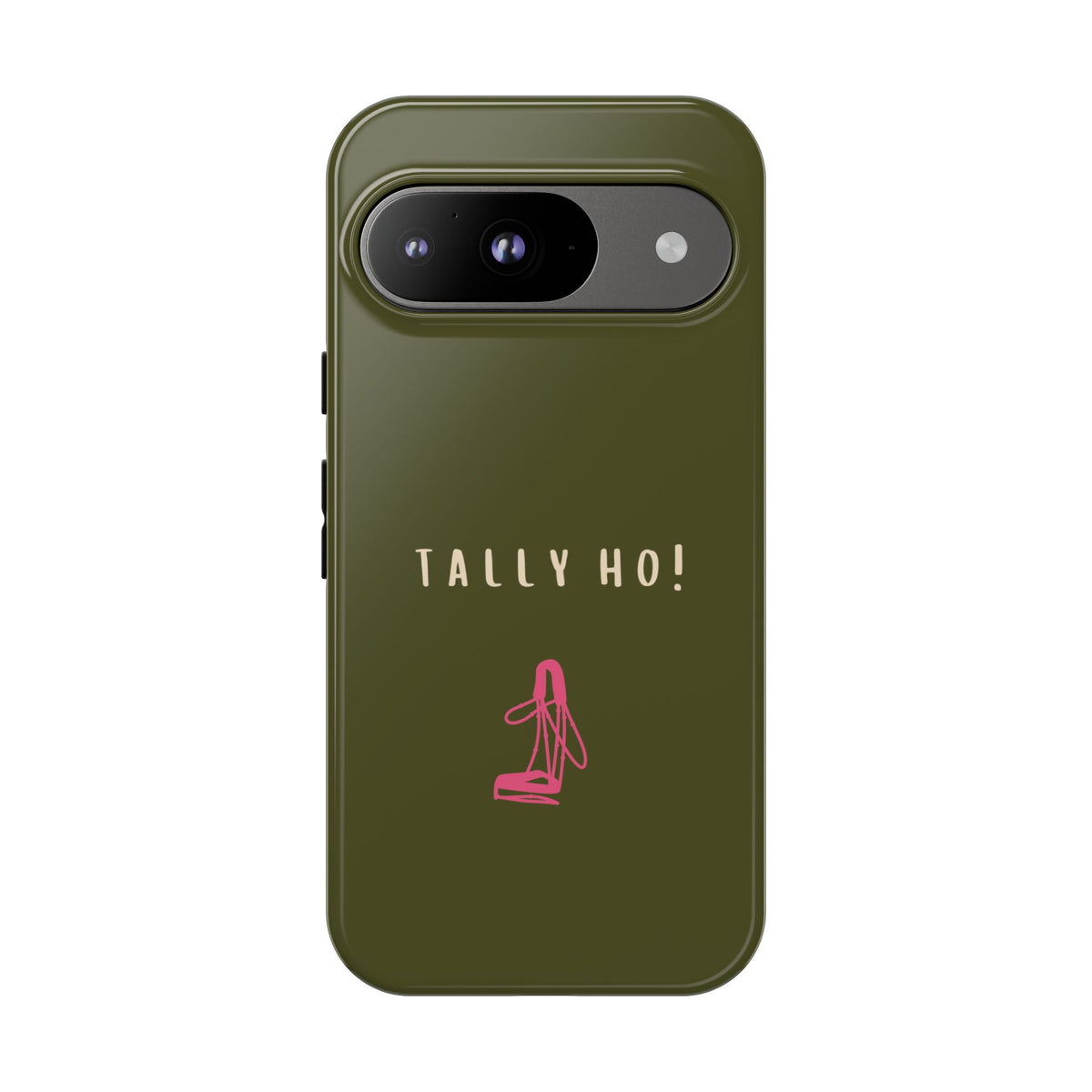 Green & Pink 'Tally Ho!' (Bridle)