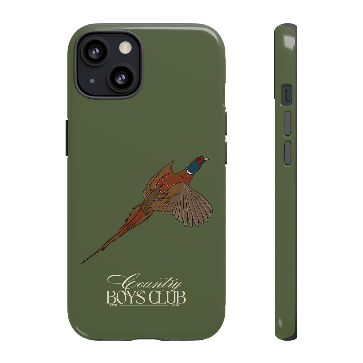 Green Country Boys Club Pheasant Case  | CGC x Country Cases