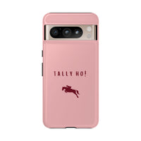 Pink & Burgundy 'Tally Ho!' (Horse) Case