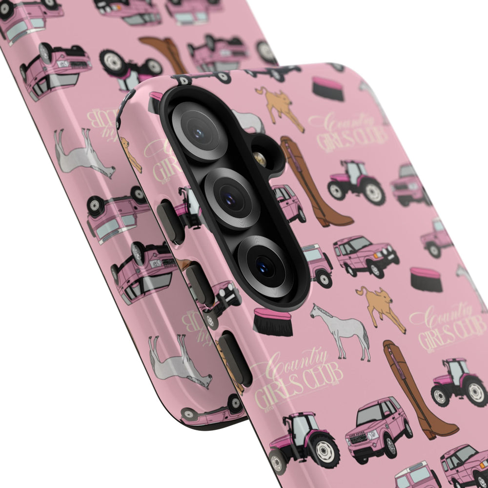 Pink Country Girls Club x Country Cases Android Phone Case