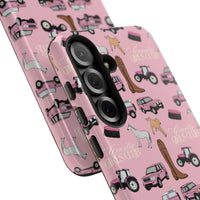 Pink Country Girls Club x Country Cases Android Phone Case