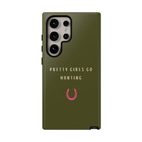 Green & Pink 'Pretty Girls Go Hunting' (Horse Shoe)