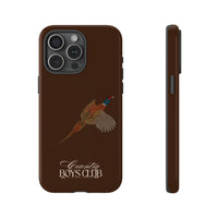 Chestnut Brown 'Country Boys Club Pheasant' Case  | CBC x Country Cases