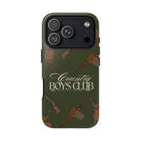 Forest Green Boys Love Guns Case  | CGC x Country Cases