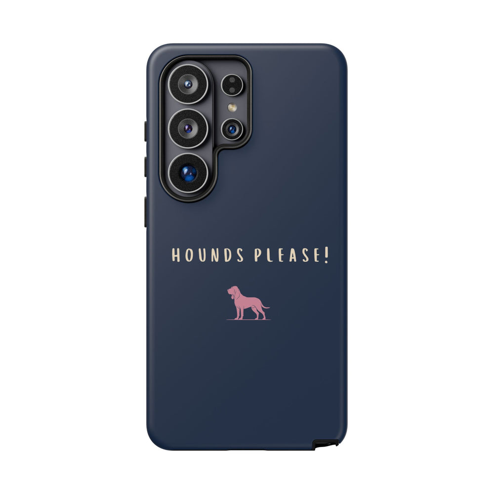 Navy & Pink 'Hounds Please' Case