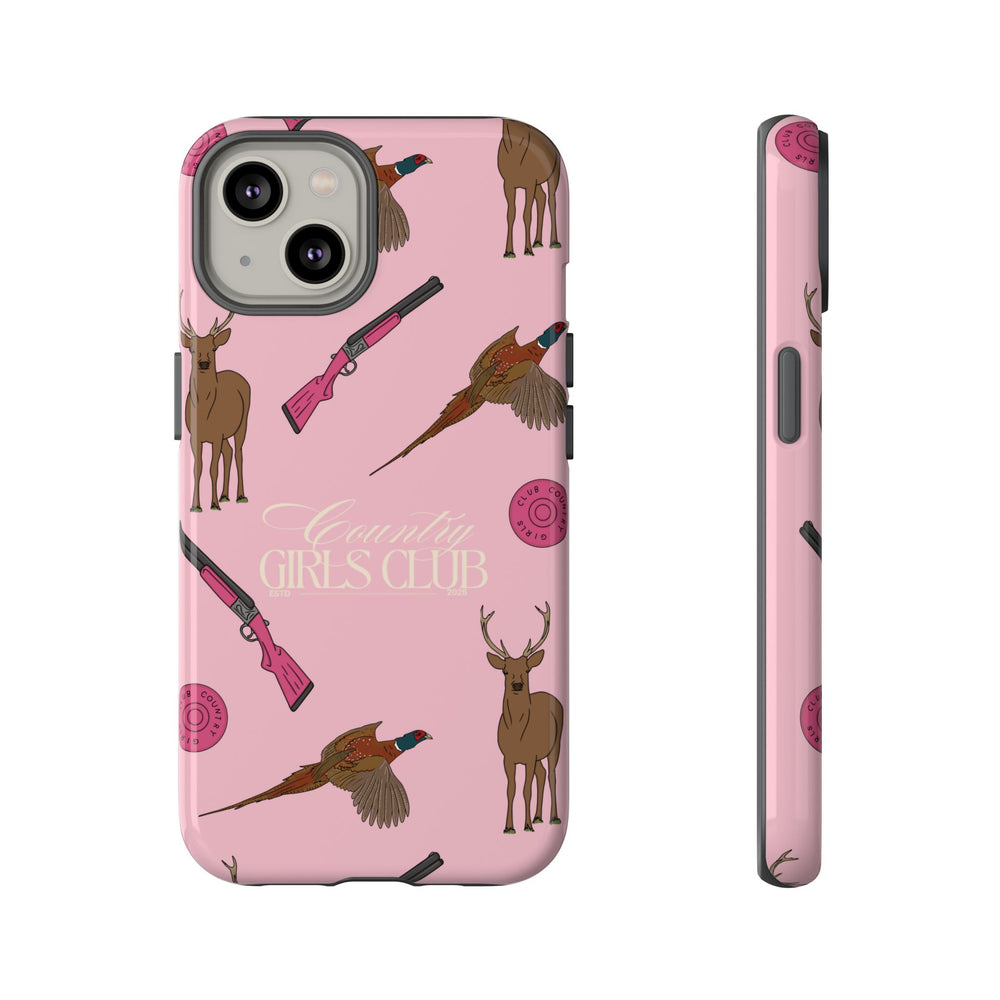 Pale Pink Girls Love Guns Case  | CGC x Country Cases