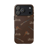 Chestnut Brown 'Boys Pheasants & Shotguns' Case  | CBC x Country Cases