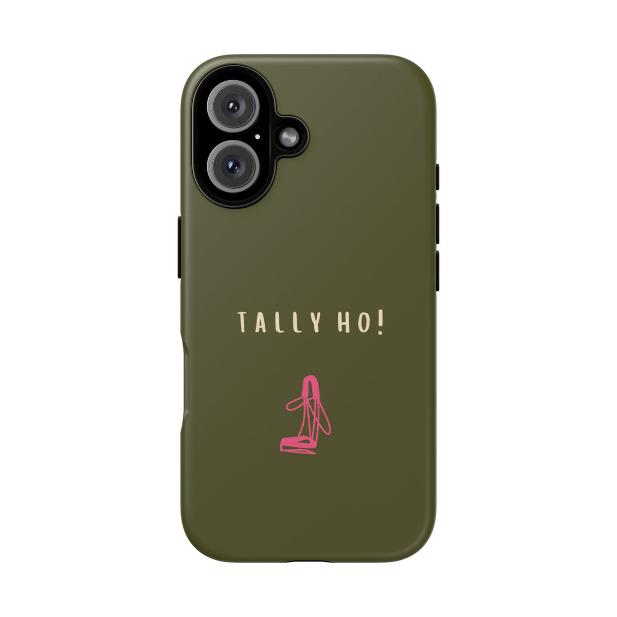 Green & Pink 'Tally Ho!' (Bridle)