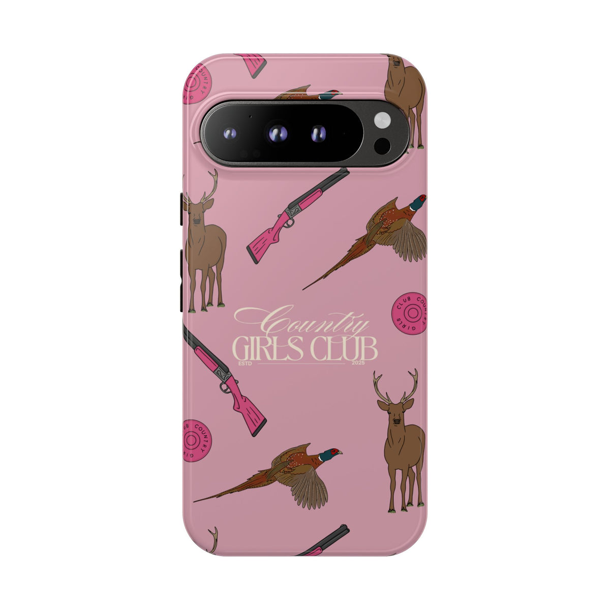 Dusty Pink Girls Love Guns Case  | CGC x Country Cases