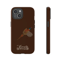 Chestnut Brown 'Country Boys Club Pheasant' Case  | CBC x Country Cases