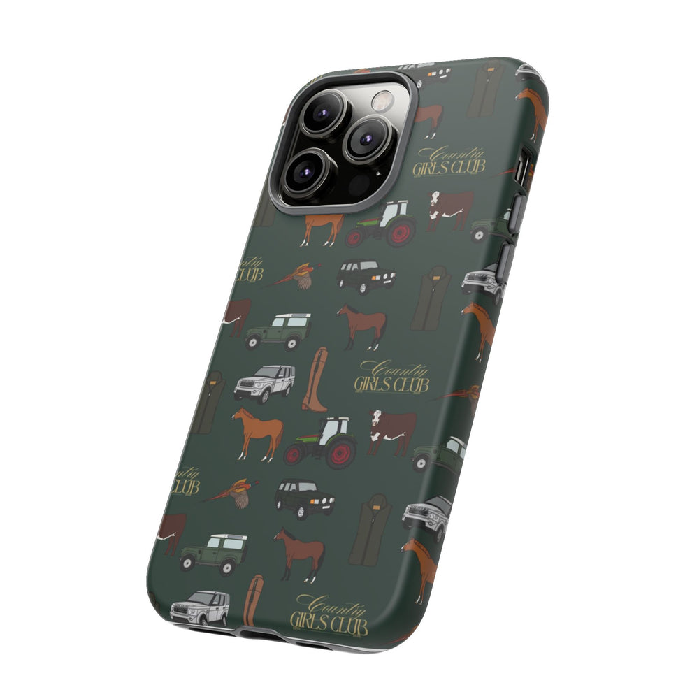 Green Country Girls Club x Country Cases iPhone Case