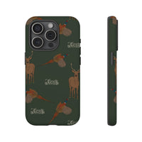Field Green 'Boys Stags & Pheasants' Case  | CBC x Country Cases