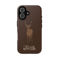 Chestnut Brown 'Country Boys Club Deer' Case  | CBC x Country Cases