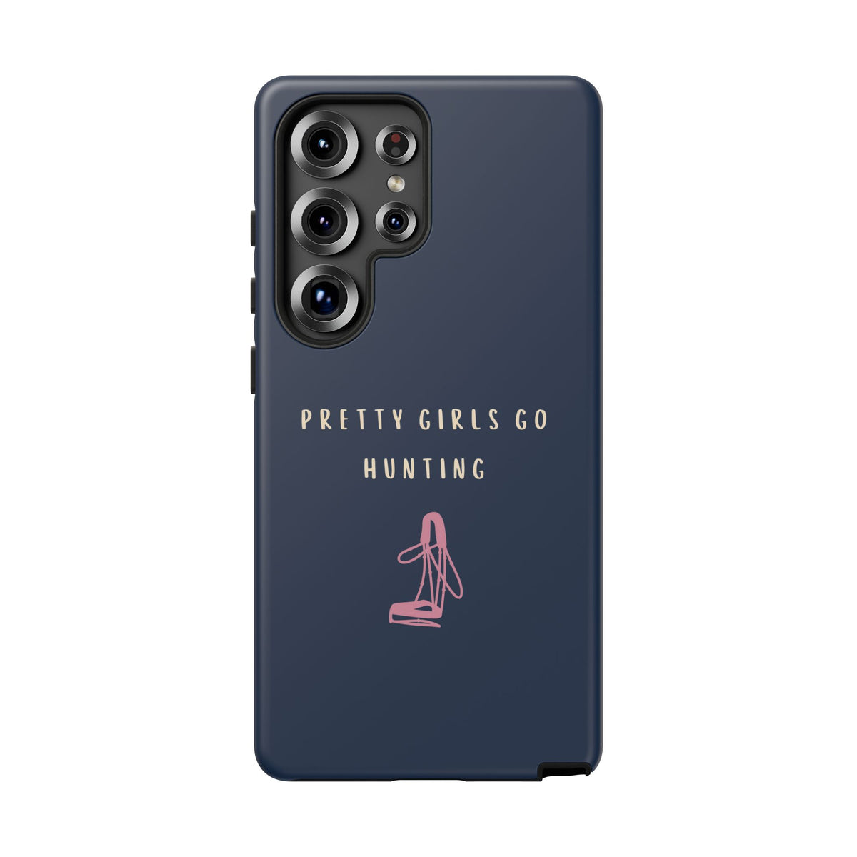 Navy & Pink 'Pretty Girls Go Hunting' (Bridle)
