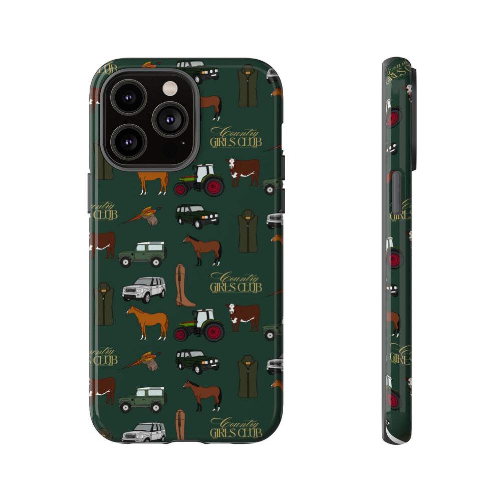 Green Country Girls Club x Country Cases iPhone Case