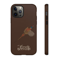 Chestnut Brown 'Country Boys Club Pheasant' Case  | CBC x Country Cases