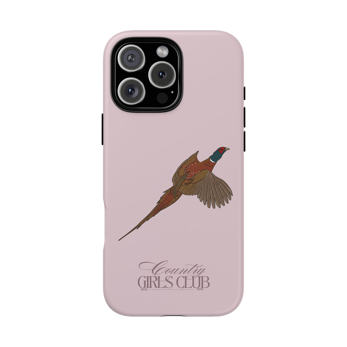 Dusty Rose 'Girls Pheasant' Case  | CGC x Country Cases