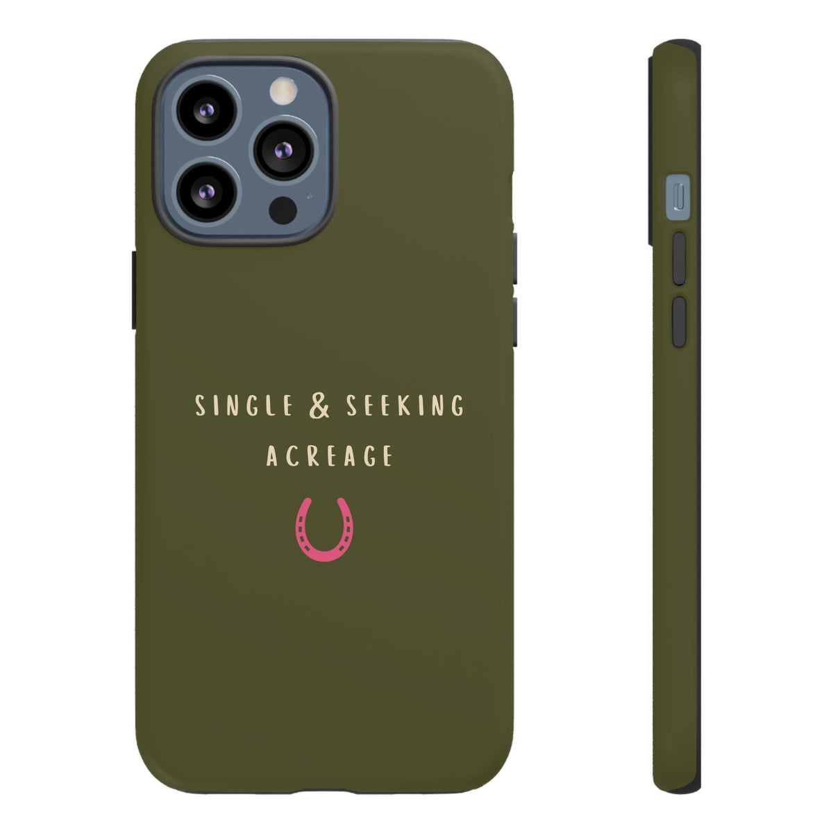 Green & Pink Single & Seeking Acreage Case