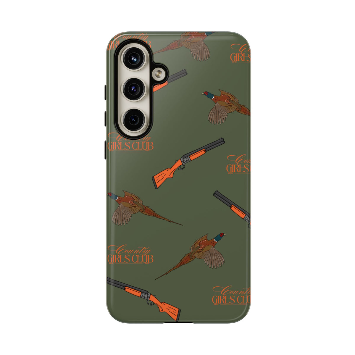 Green & Orange Beaters Case (Girls)  | CGC x Country Cases