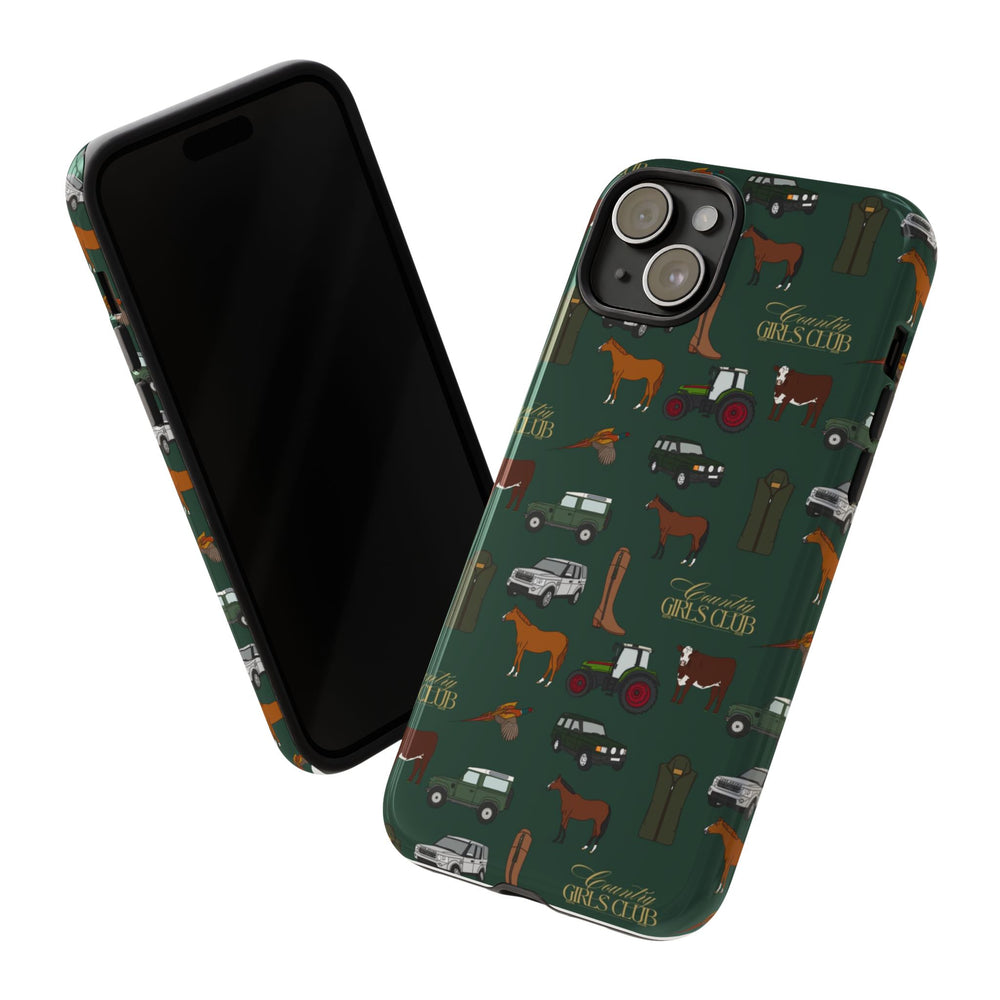 Green Country Girls Club x Country Cases iPhone Case