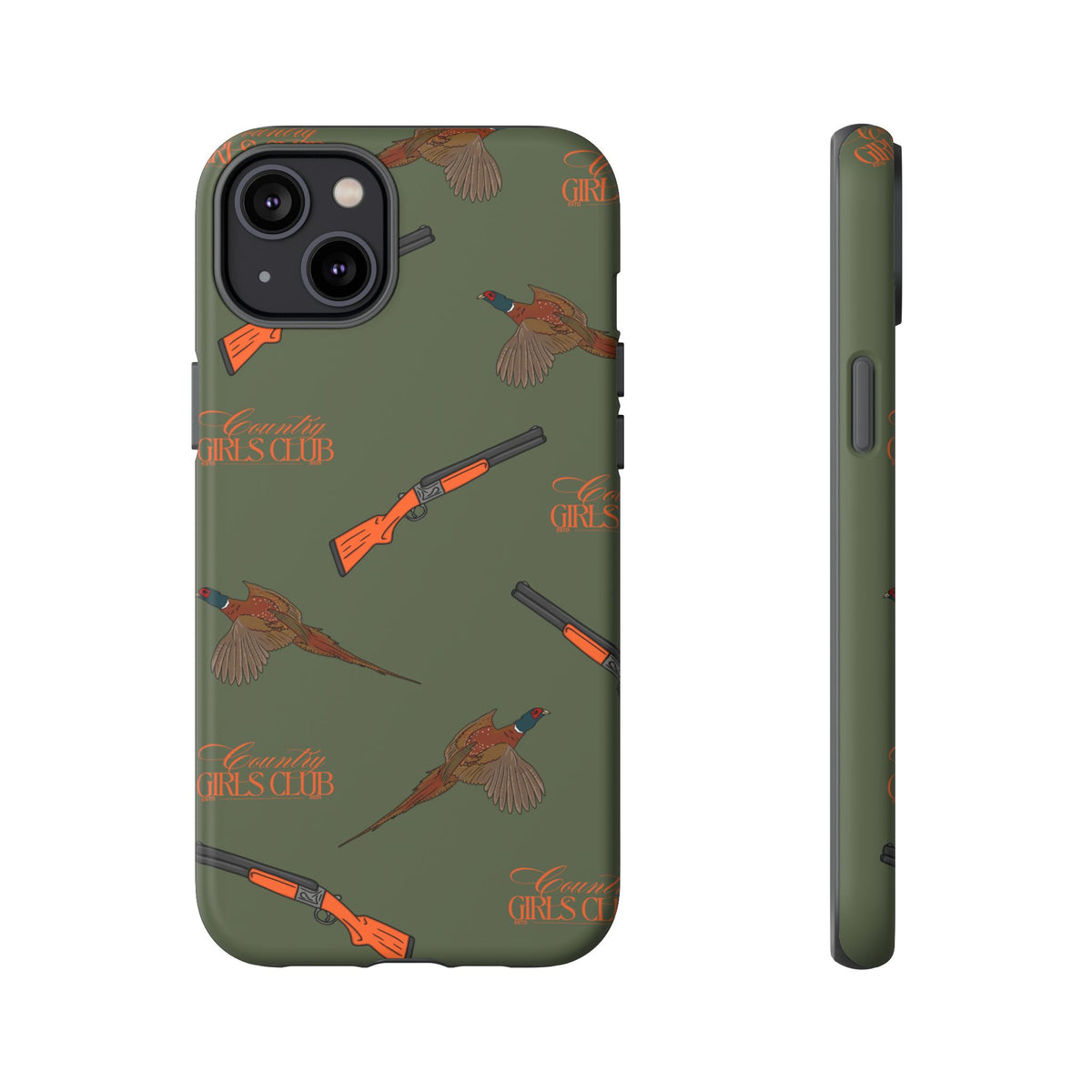 Green & Orange Beaters Case (Girls)  | CGC x Country Cases