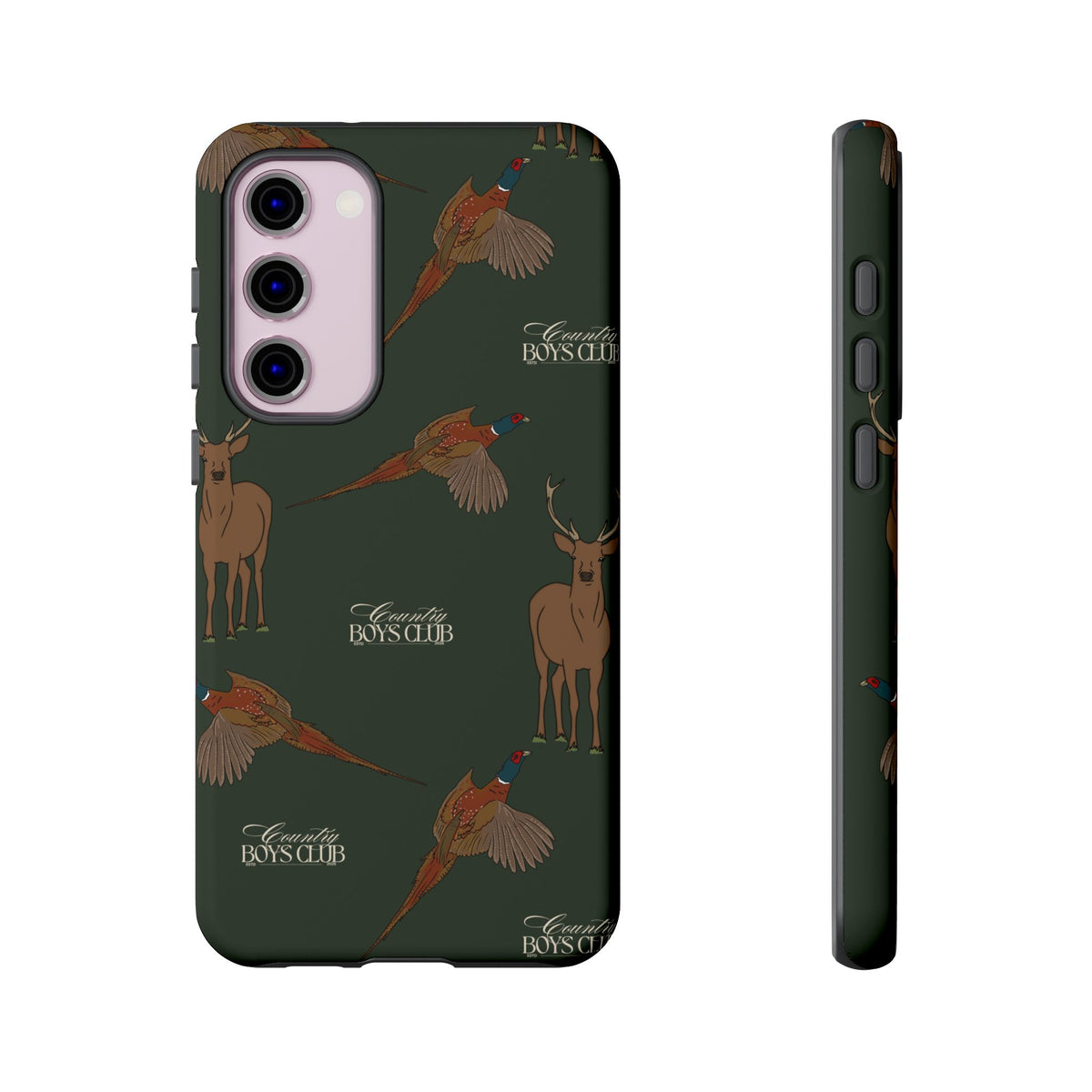 Field Green 'Boys Stags & Pheasants' Case  | CBC x Country Cases