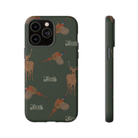 Field Green 'Boys Stags & Pheasants' Case  | CBC x Country Cases