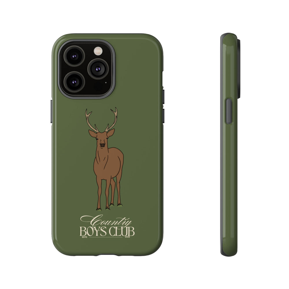 Green Country Boys Club Deer Stalking Case  | CGC x Country Cases