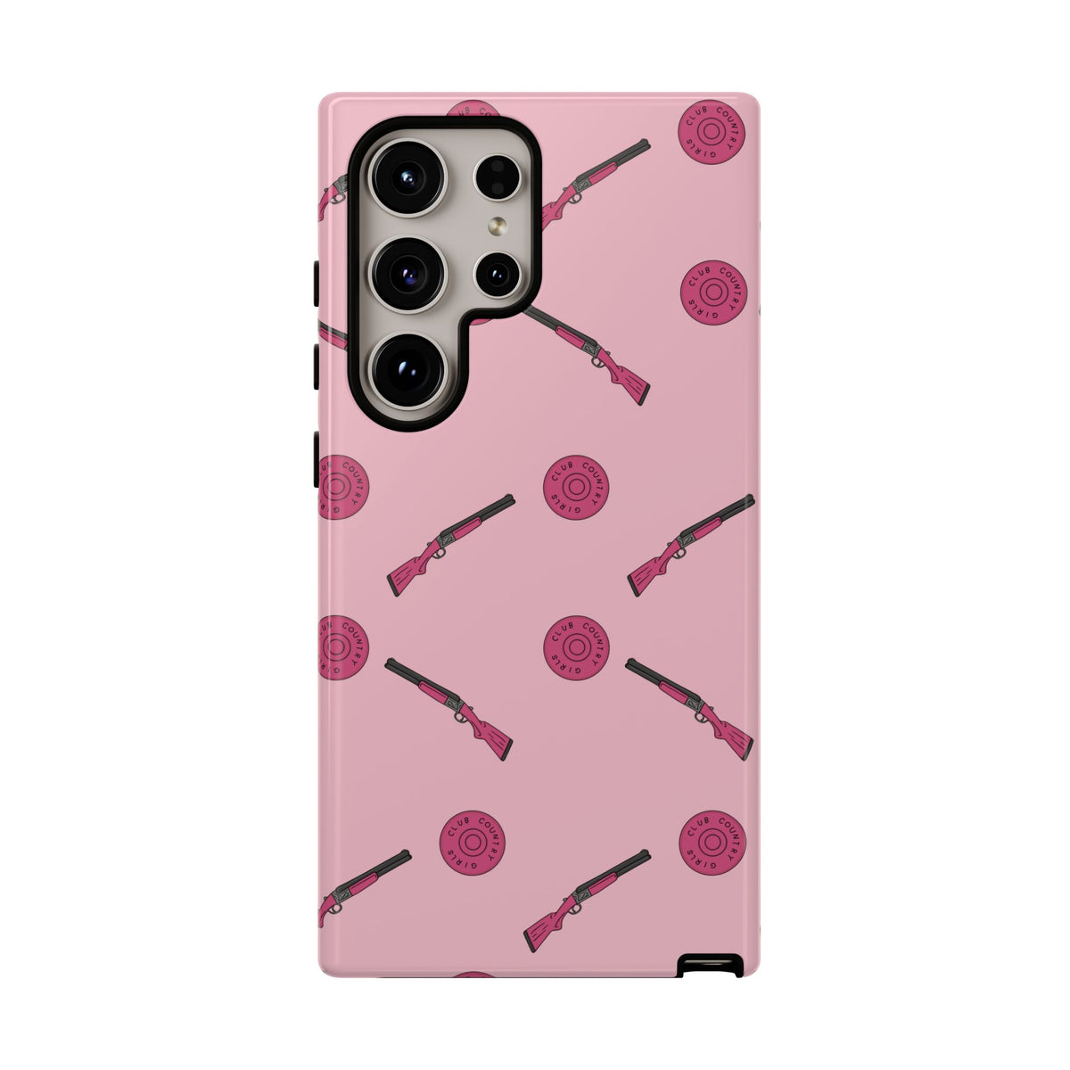 Pink 'Guns & Cartridges' Case  | CGC x Country Cases
