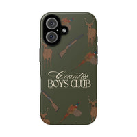 Forest Green Boys Love Guns Case  | CGC x Country Cases