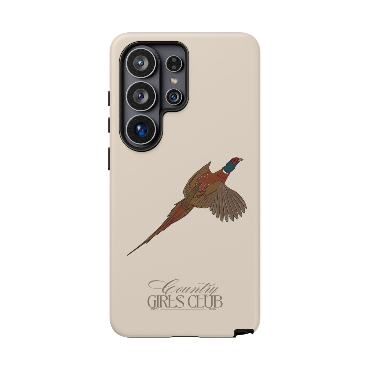 Beige 'Girls Pheasant' Case  | CGC x Country Cases
