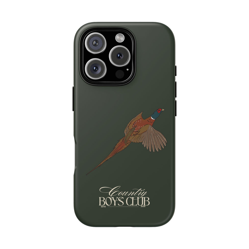 Field Green' Country Boys Club Pheasant' Case  | CGC x Country Cases