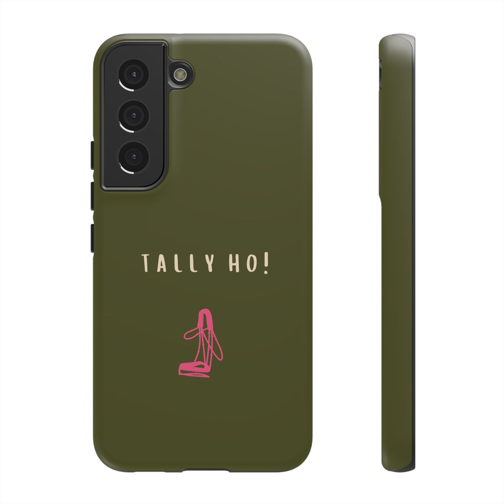 Green & Pink 'Tally Ho!' (Bridle)