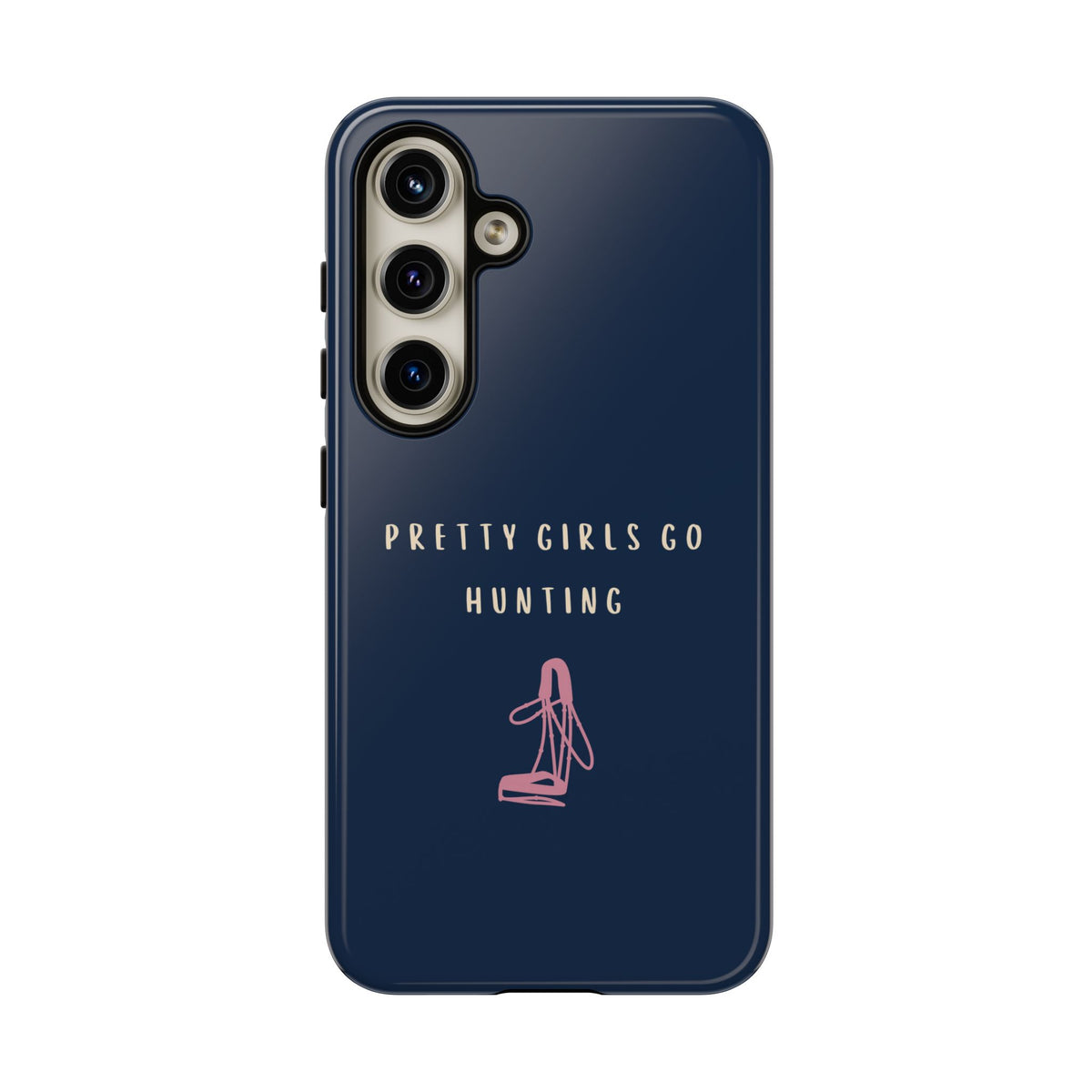 Navy & Pink 'Pretty Girls Go Hunting' (Bridle)