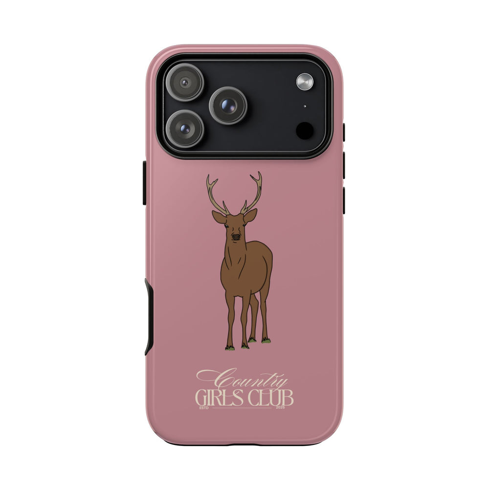 Pink Girls Deer Stalking Case  | CGC x Country Cases