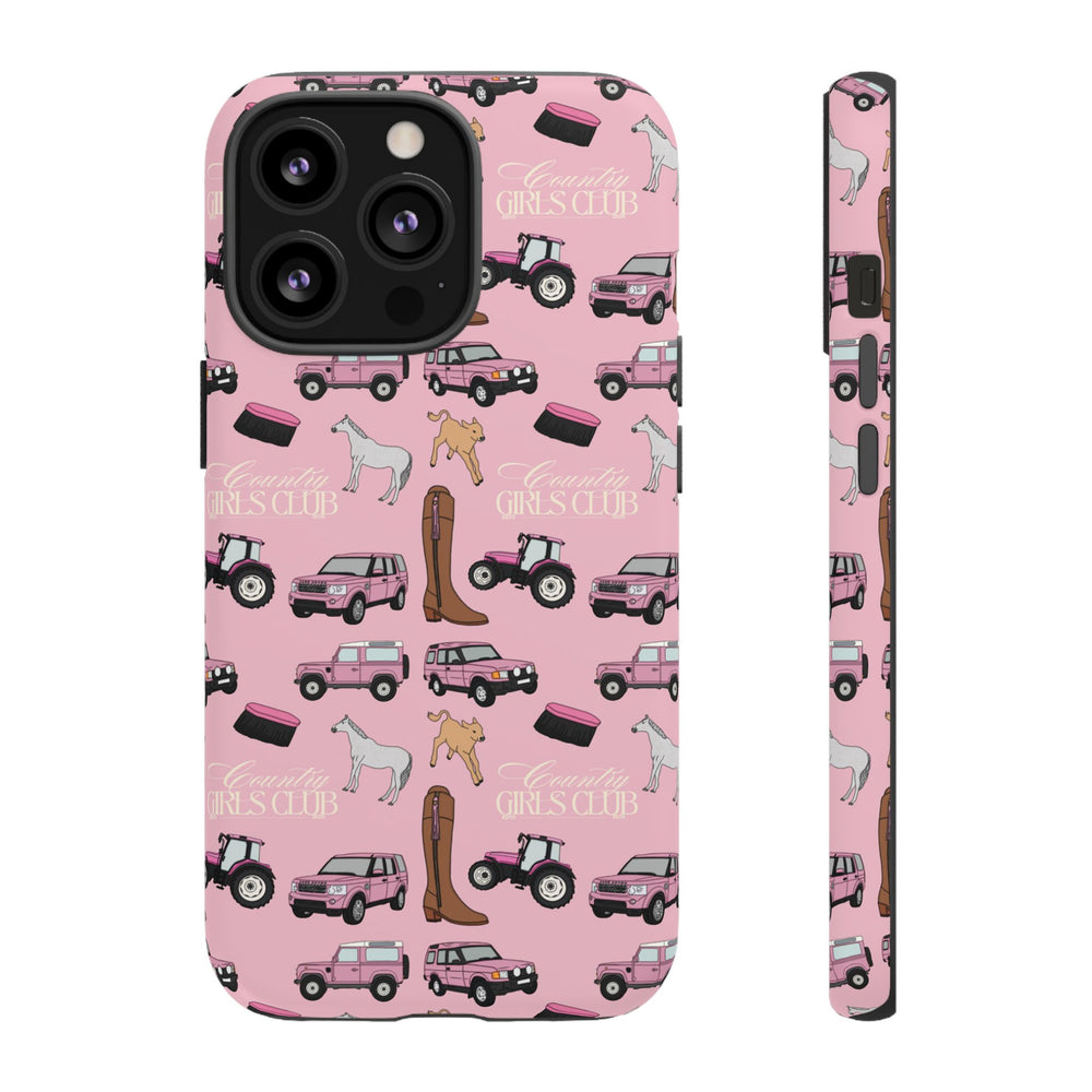 Pink Country Girls Club x Country Cases iPhone Case