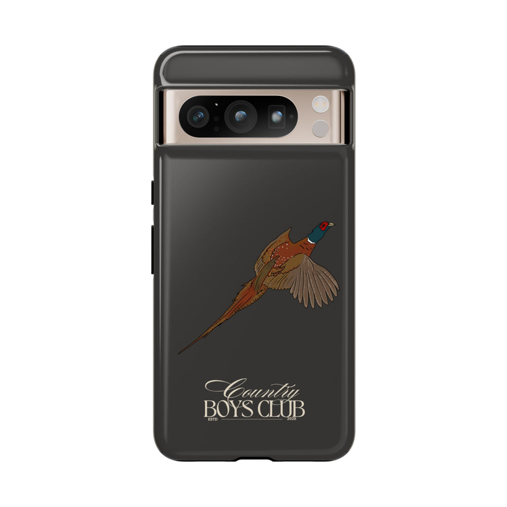 Charcoal 'Country Boys Club Pheasant' Case  | CGC x Country Cases