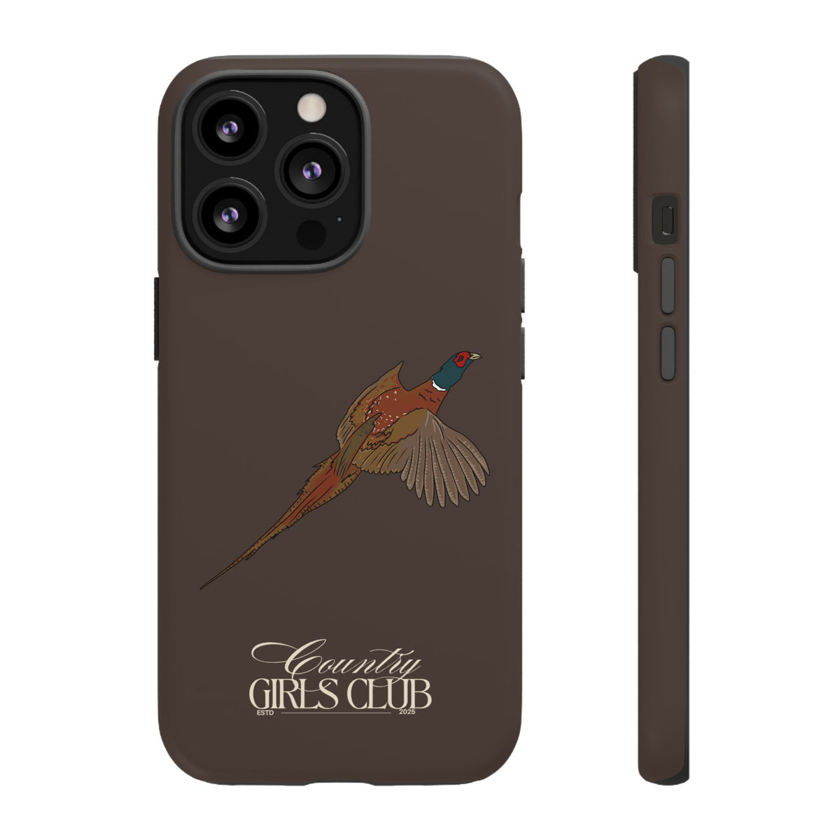 Espresso 'Girls Pheasant' Case  | CGC x Country Cases