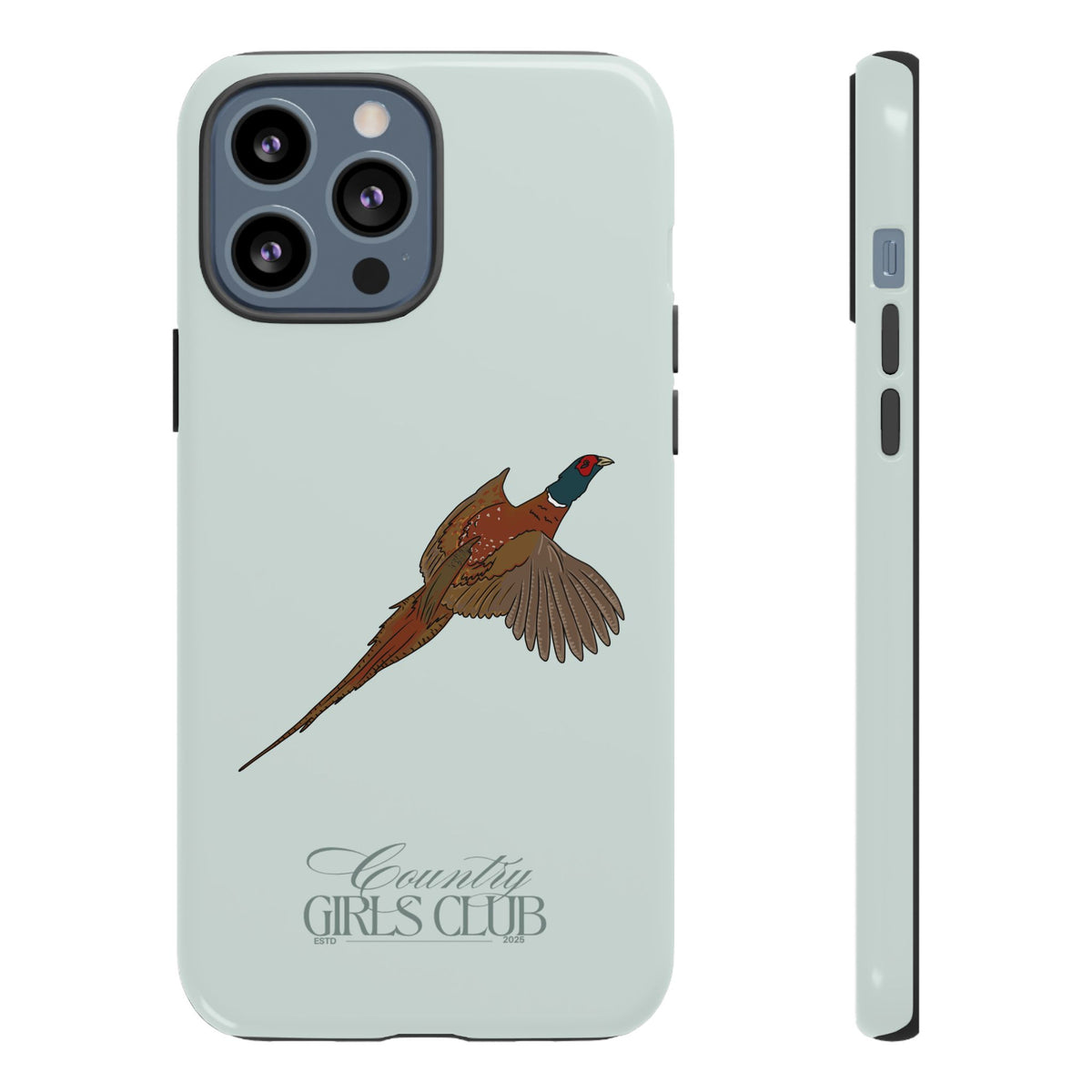 Duck Egg Blue 'Girls Pheasant' Case  | CGC x Country Cases