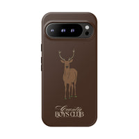 Chestnut Brown 'Country Boys Club Deer' Case  | CBC x Country Cases