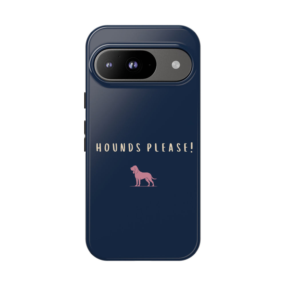 Navy & Pink 'Hounds Please' Case